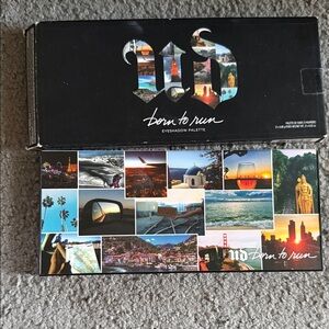 Urban Decay Born to Run Eyeshadow Palette with Multicolor Design